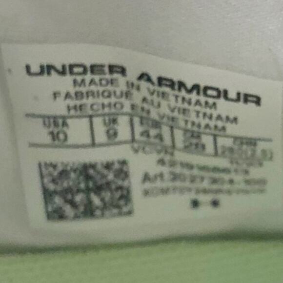 Under Armour Men Highlight MC 2.0 High Top Football Cleats Size 10 White NWOB - Picture 11 of 11